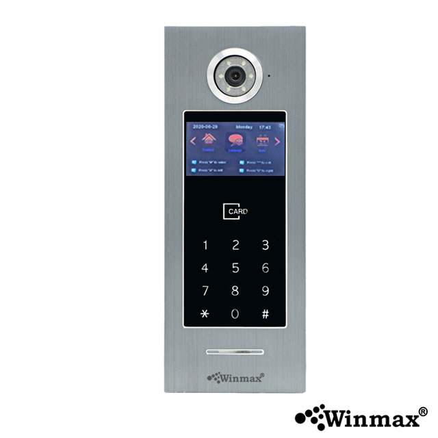 Smart Phone Supported Video Intercom System for Apartment Condo