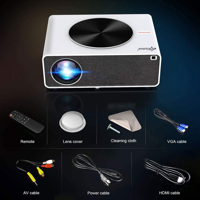 Native Full HD projector 7200 Lumens/450 ANSI Android 9.0 version 1+16GB 