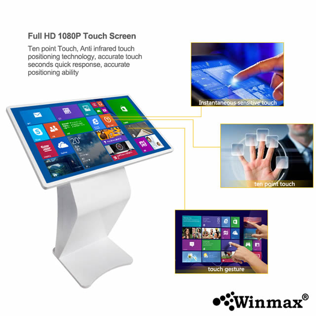 Stand Alone  Touch Screen Kiosk Model Winmax-K060