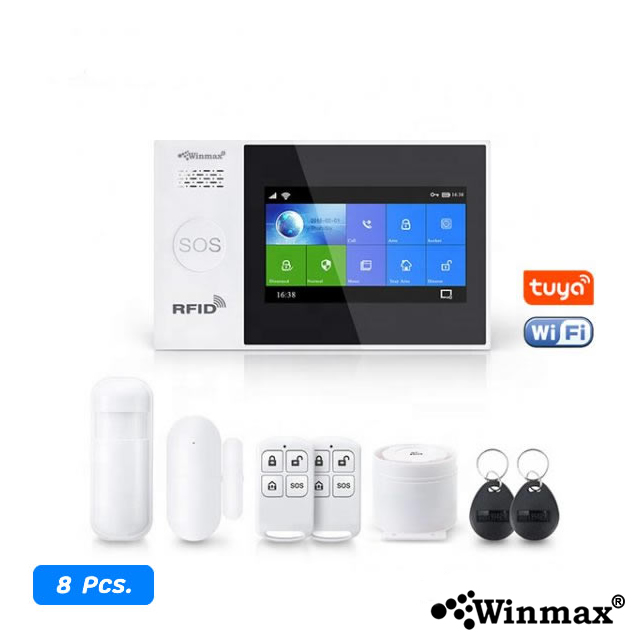 Security GSM Wifi Tuya Smart Home Alarm System Winmax-PST-WG107T