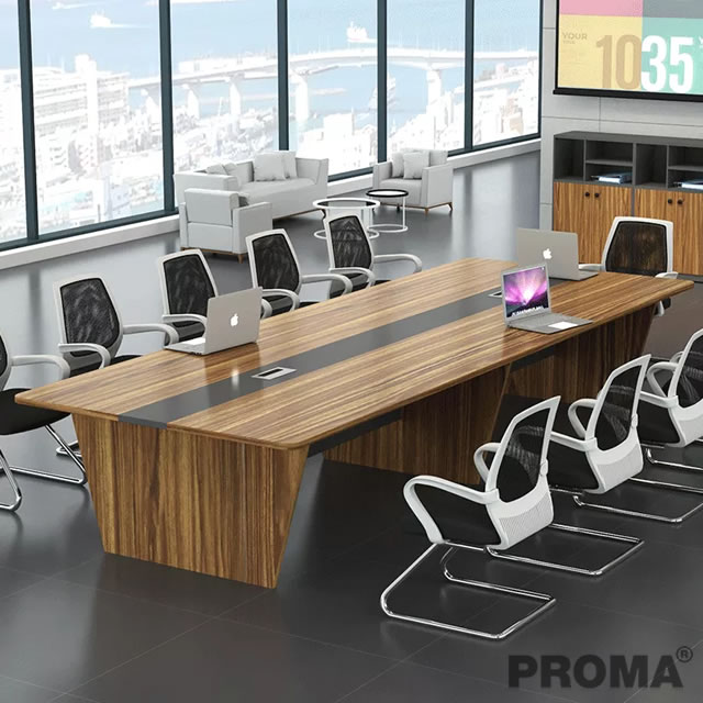 Meeting Table Rectangular 10-12 Person Conference Table