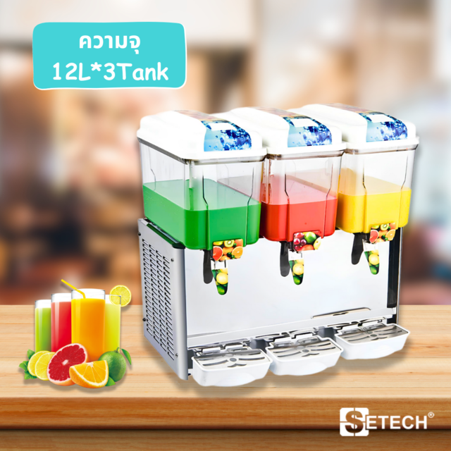 Sweet water dispenser 12L*3Tank SETECH 