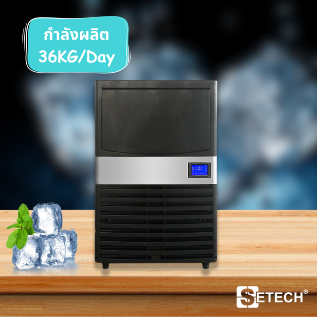 Ice maker 360w Setech production capacity 36KG per day