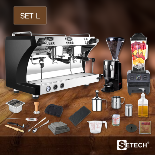 Coffee maker set for opening a shop equipment 26 items SET L