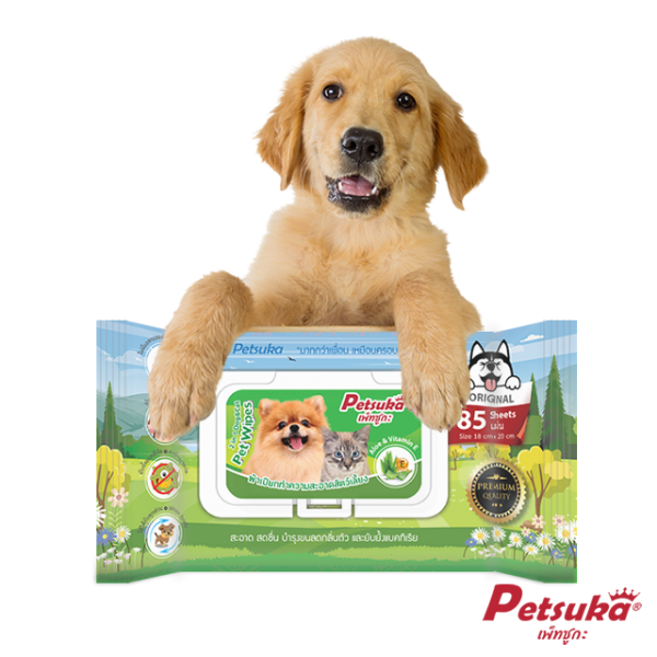 Pet Wipes Petsuka 85 pcs