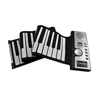 เปียโนพับ เปียโนไฟฟ้าพกพา พับม้วนได้ 61 คีย์ Electric Piano Keyboard 61 Keys เปียโน พับม้วนได้ 