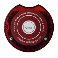 Wireless Queue Calling System Red Color
