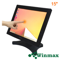 Touch Screen Monitor 15  inch Capacitive Sensor