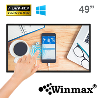 Stand Alone Touch Screen Kiosk Built-in PC Model Winmax-K049A