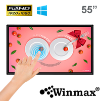 Stand Alone Touch Screen Kiosk Built-in PC Model Winmax-K055A