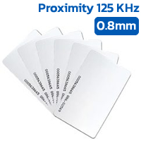 ѵ Proximity Card 0.8 mm 125 KHz Proximity Card 0.8 mm 125 KHz