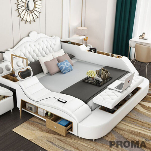 PROMA Modern Luxury Beds With Multifunctional Proma-B14