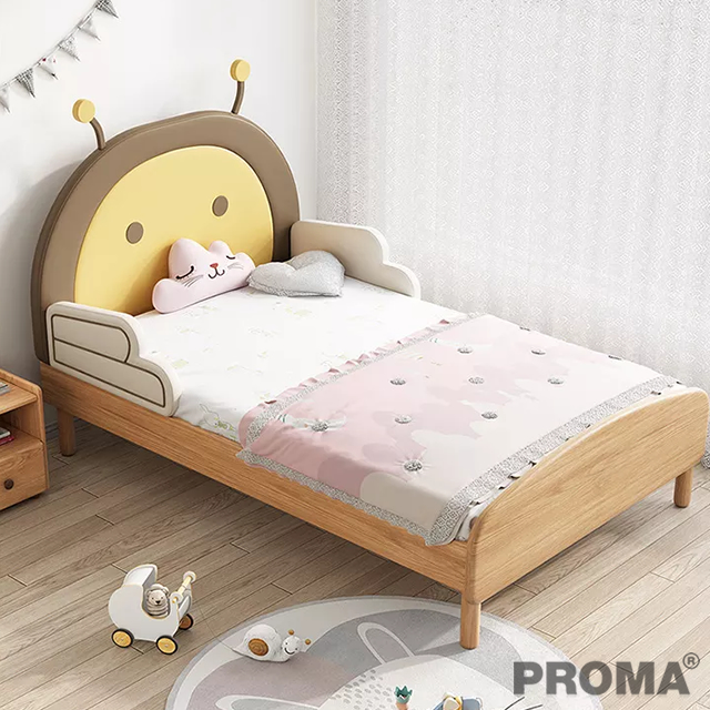 Bedroom Wood Bee Shape Kindergarten Children Bed Proma-B40