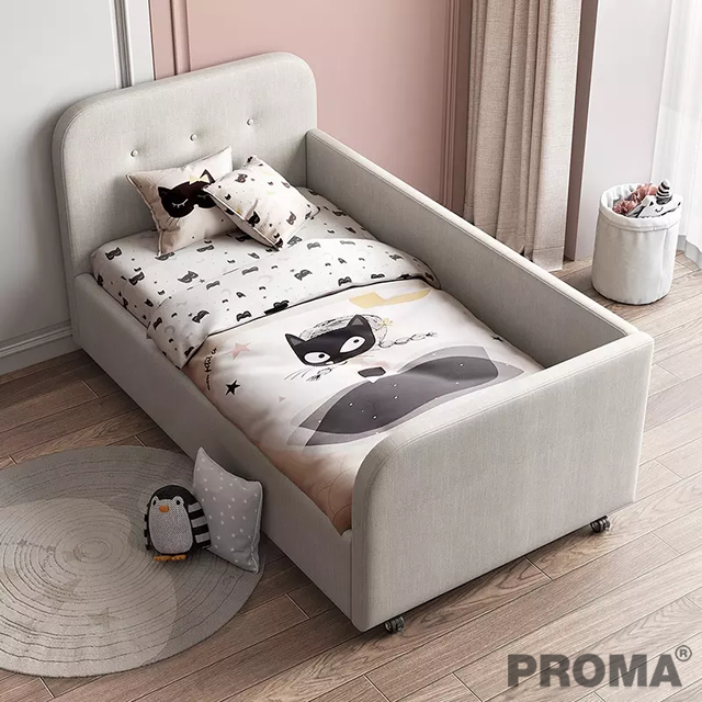 MDF Wood Frame Kid Bed Baby Children Bed Proma-B41