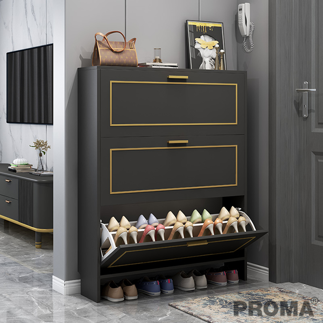 Folding Wooden Shoes Cabinet in Entry Proma-SC-01