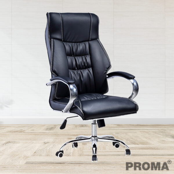 Black Ergonomic Executive Office Chair Proma-C-12
