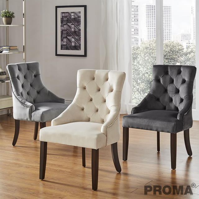 Luxurious Fabric Chair For Dining Proma-C-03