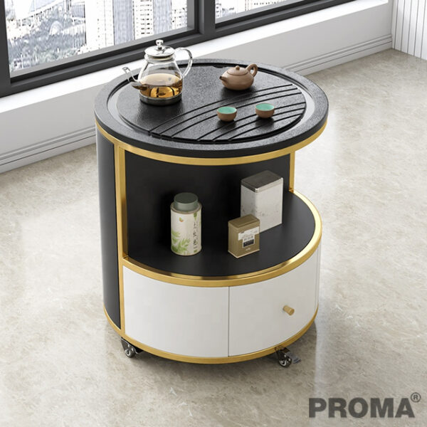 Fire Stone Intelligent Smart Boiled Water Round Coffee Table Proma-TBS04