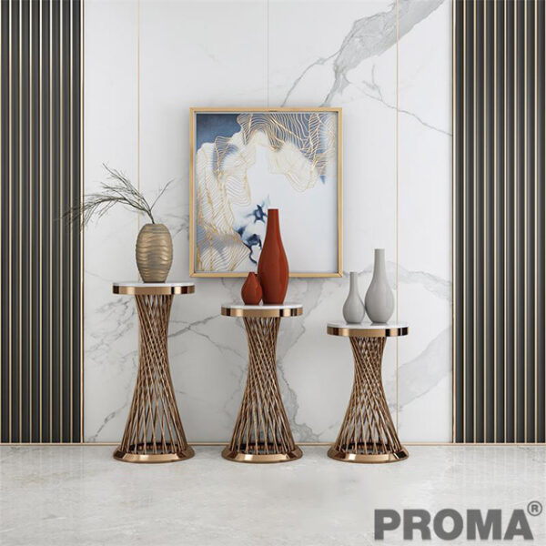 FLOWER STAND CONSOLE TABLE MODERN STYLE FOR MODERN LIVING ROOM. Proma-TCS-26