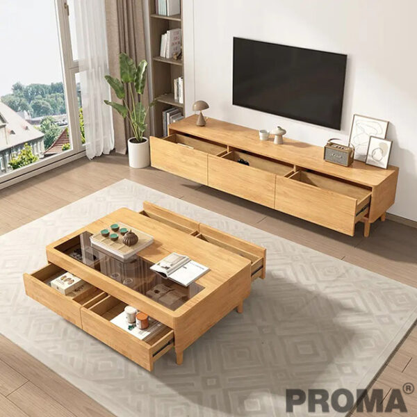 Luxury Modern multifunctional TV Cabinet Coffee Table