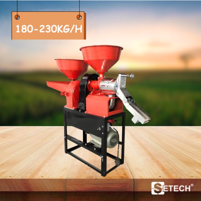 Rice milling machine Flour grinder 2 in 1 SETECH-RM01A RM01A