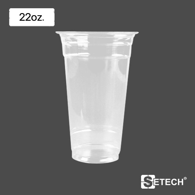 Clear plastic cup SETECH-C-02