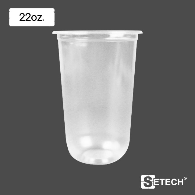 Clear plastic cup SETECH-CC-02