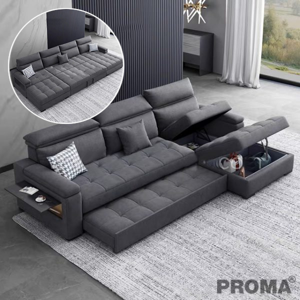Modern Proma Sofa Converts To Bed