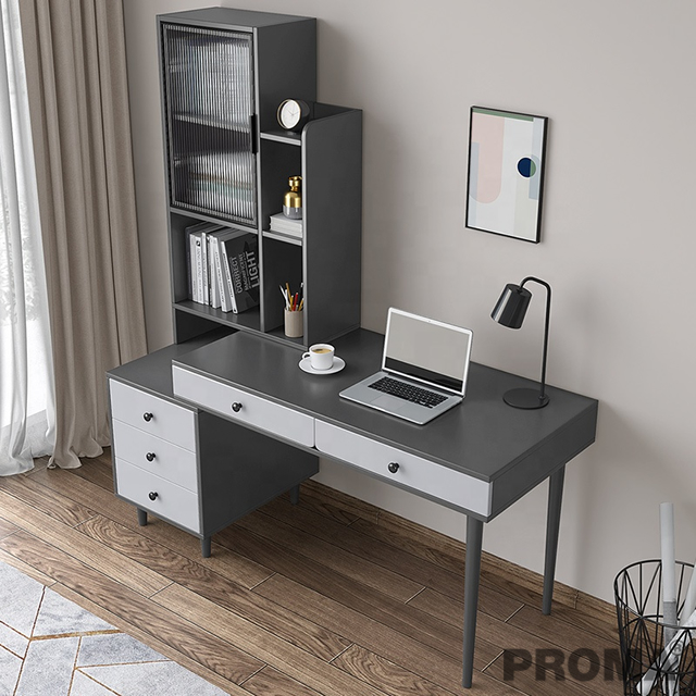 Modern Nordic Study Book Computer Desk for Home Office
