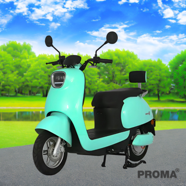 2-wheel electric motorcycle Bright Colorful Style