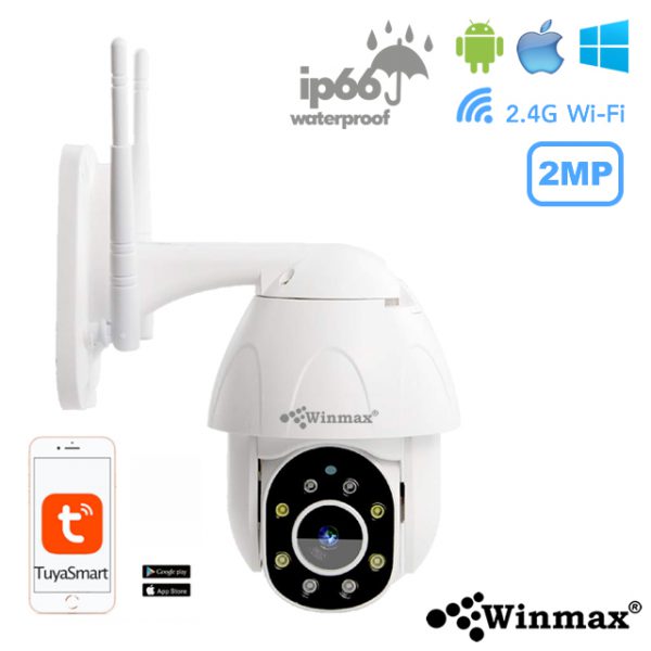 ͧǧûԴѨ 2MP ͧ CCTV Tuya PTZ Outdoor Wireless Winmax-9825A