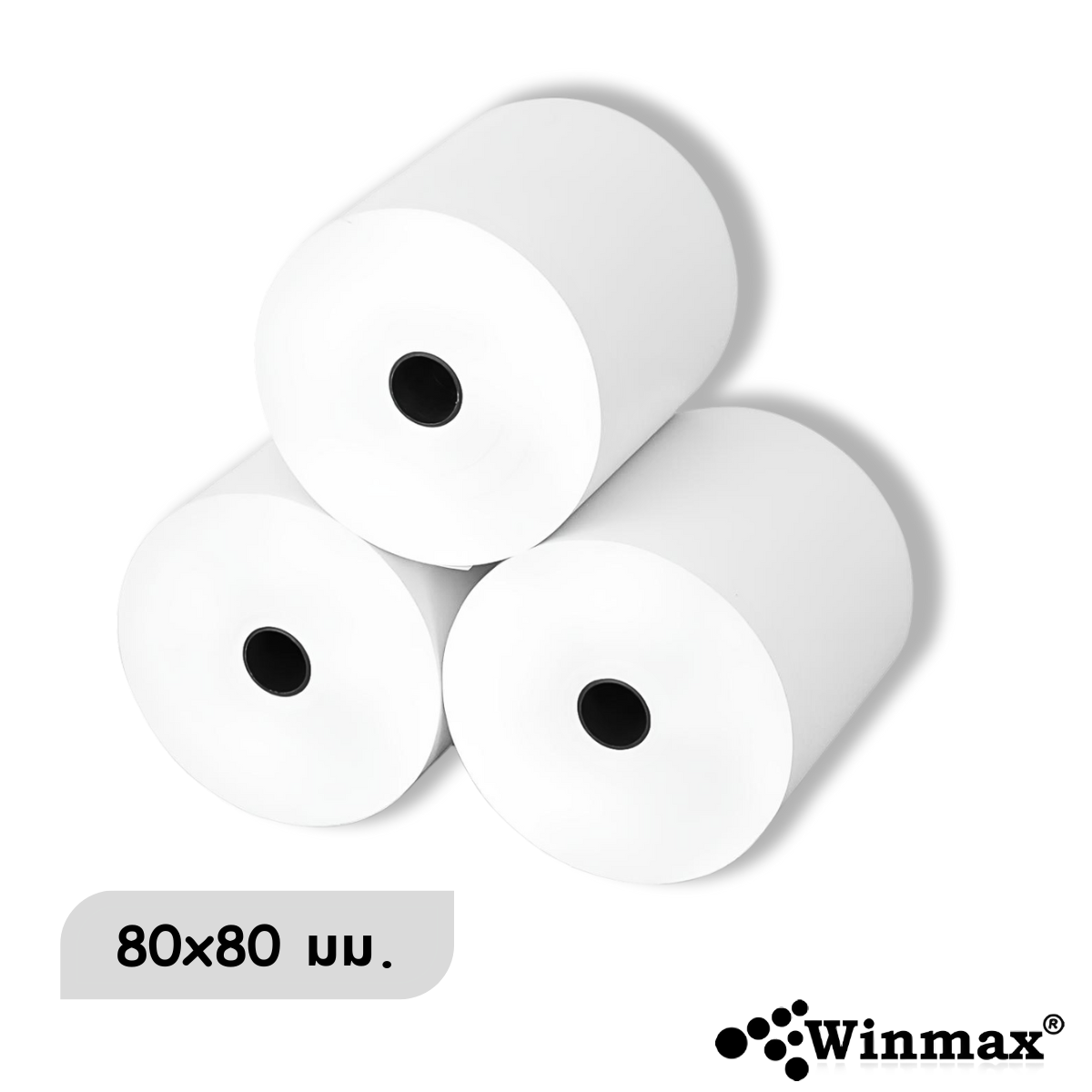 дɾԻ Thermal Paper 80*80 mm. 10 ǹ  Winmax-P808