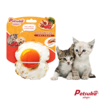 Fried Egg Petsuka Chew Squeaker Pet Toy