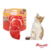 Meat Petsuka Chew Squeaker Pet Toy
